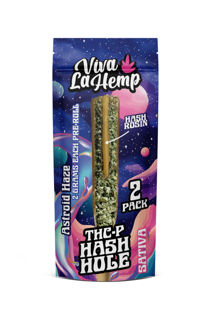 Viva La Hemp -Hash Hole- Pre-Rolls 2g (THC-P)
