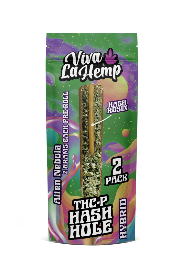 Viva La Hemp -Hash Hole- Pre-Rolls 2g (THC-P)