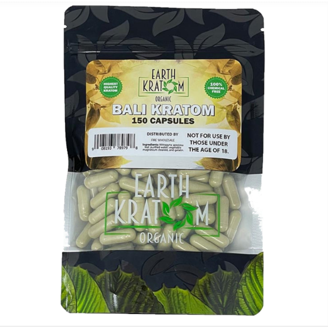 Earth Kratom 150 Capsules