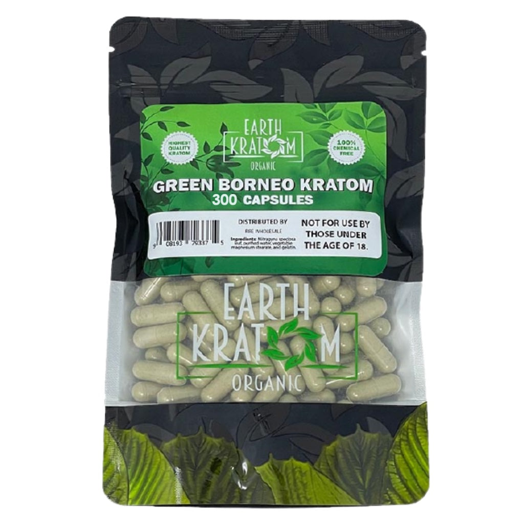 Earth Kratom 300 Capsules