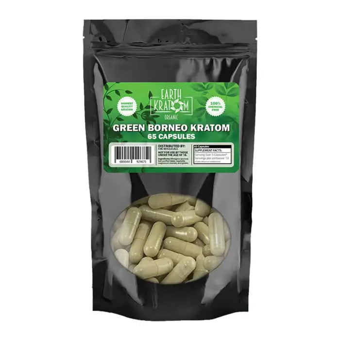 Earth Kratom 65 Capsules
