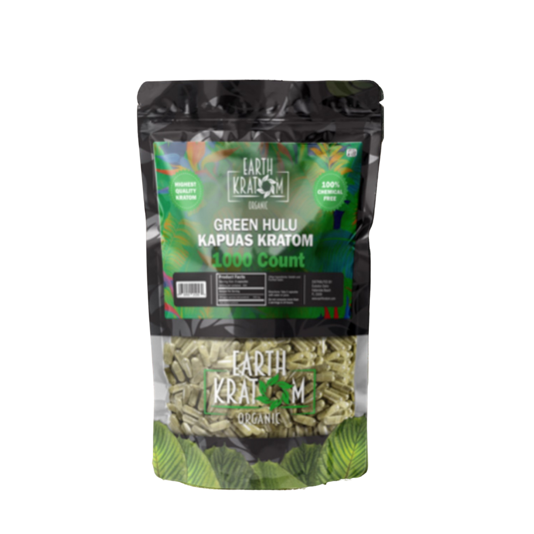 Earth Kratom 1000 Capsules