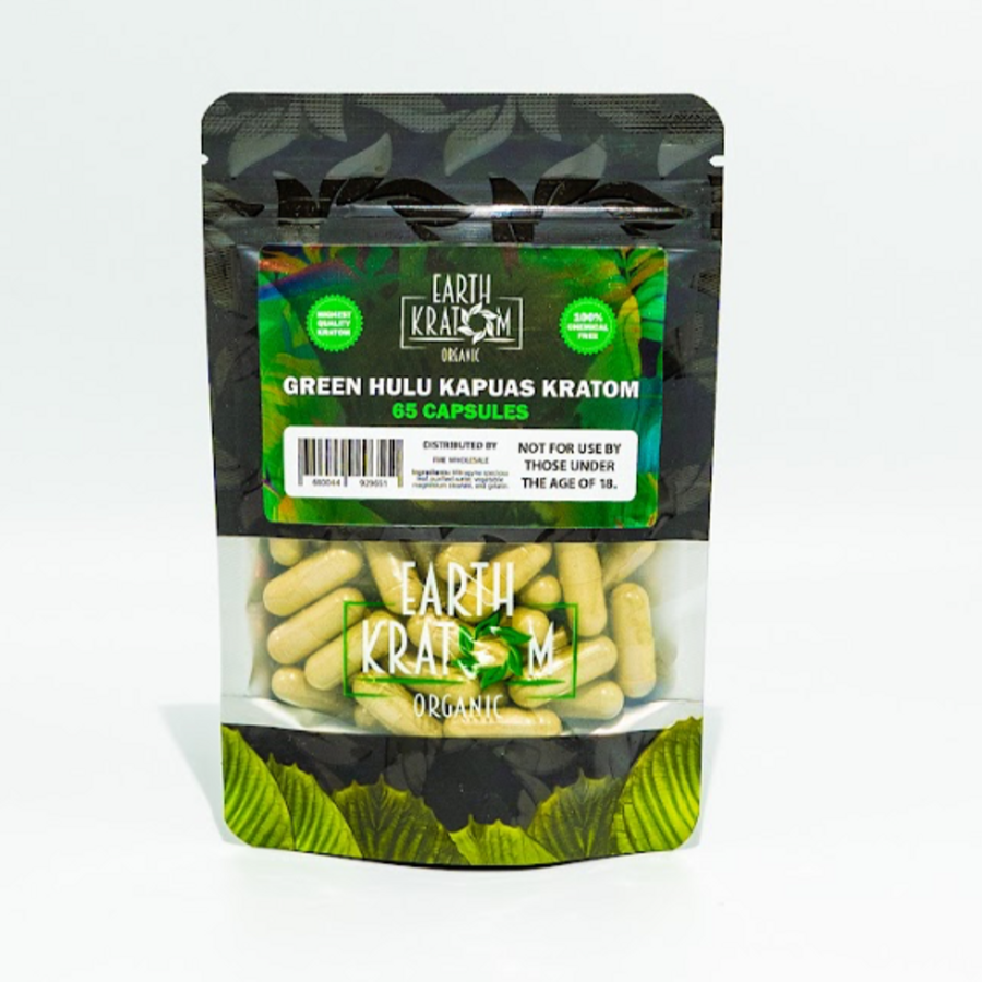 Earth Kratom 65 Capsules
