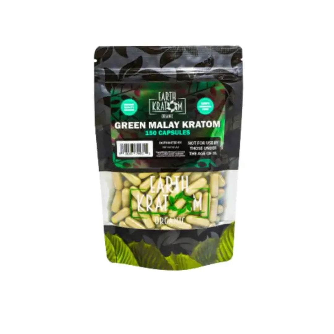 Earth Kratom 150 Capsules