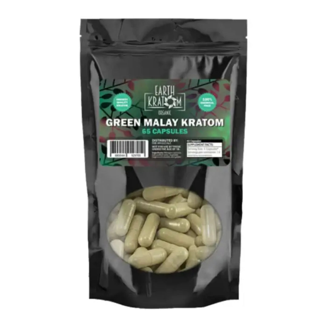 Earth Kratom 65 Capsules