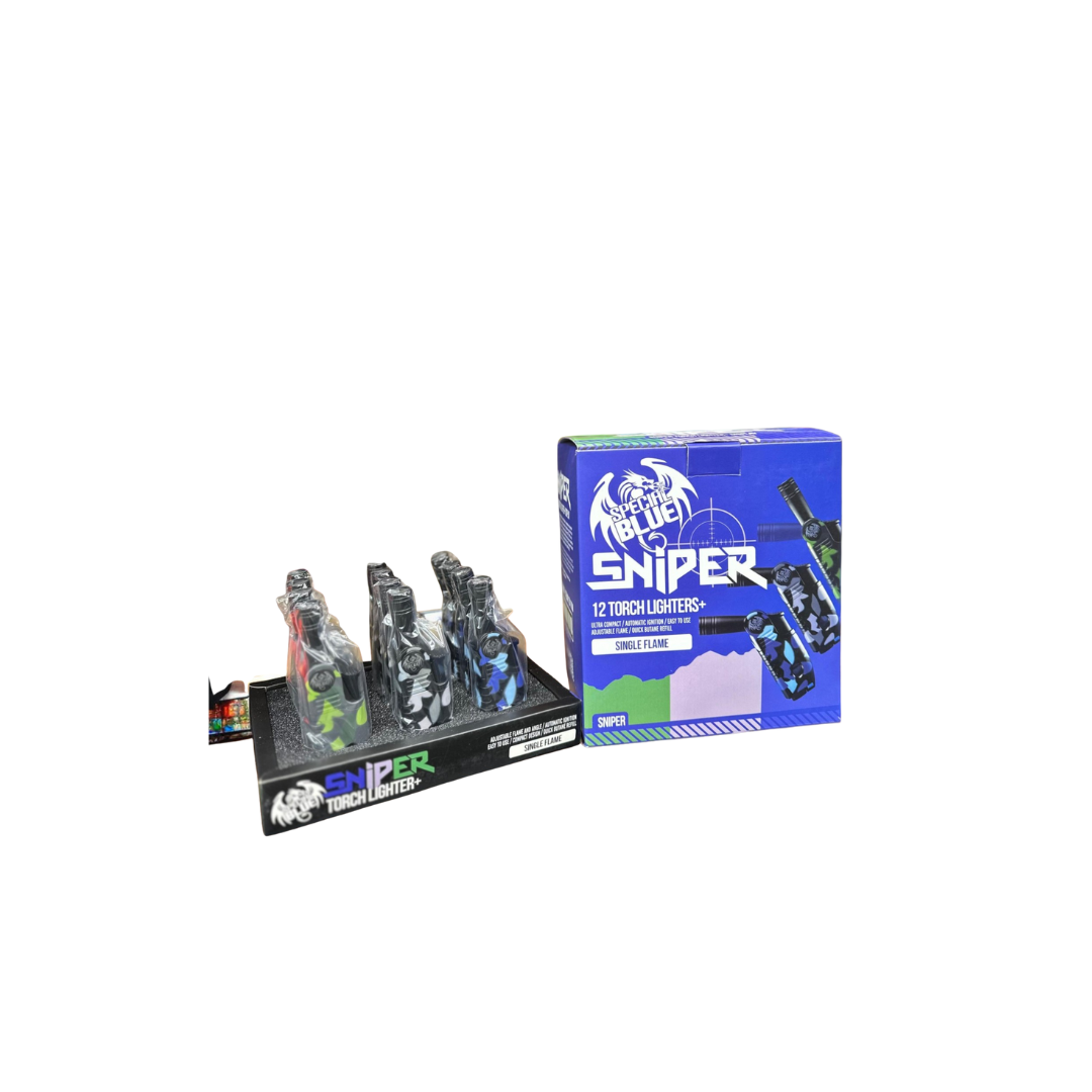 Special Blue Sniper Torch Display (12 Pcs)