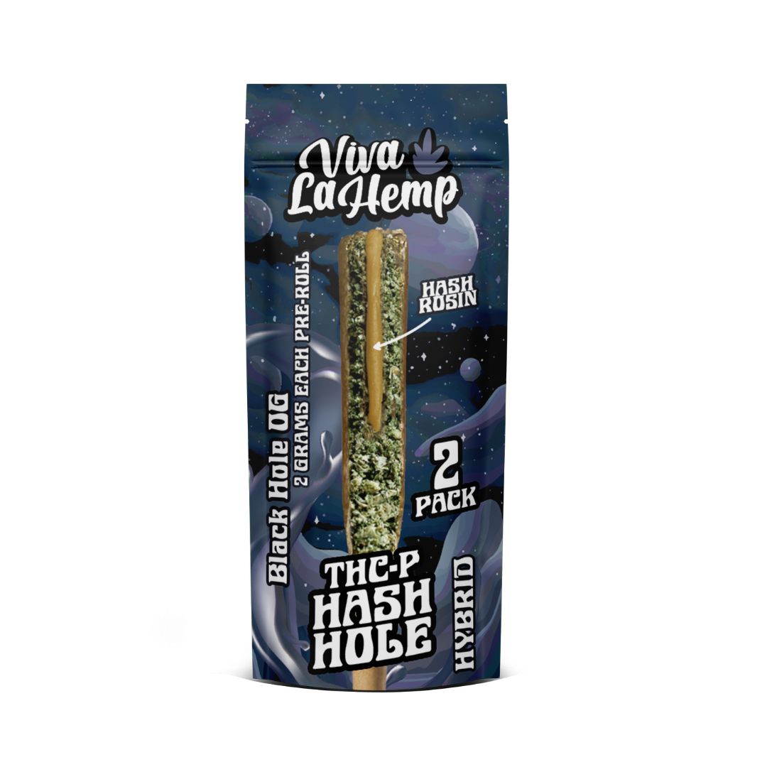 Viva La Hemp -Hash Hole- Pre-Rolls 2g (THC-P)