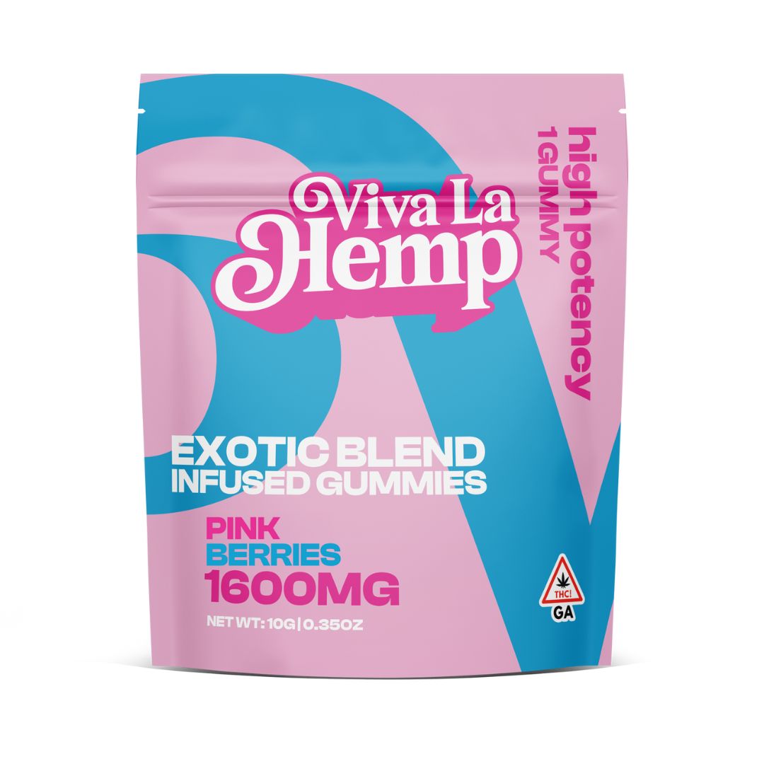 Viva La hemp 1600mg Gummies 50 Count