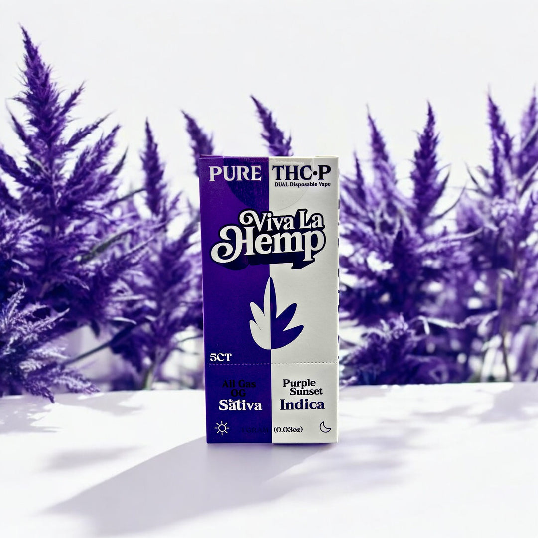 Viva La Hemp 1000mg DUAL Disposable Vape - Pure THC-P